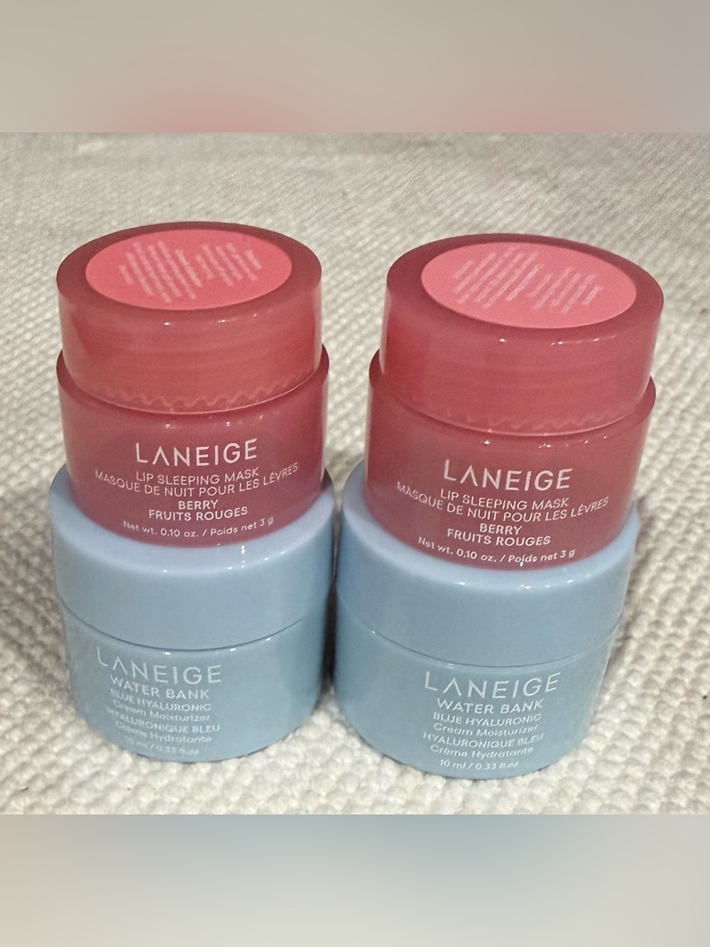 LANEIGE Berry Lip Sleeping Mask & Water Bank Mini Duo - Sets